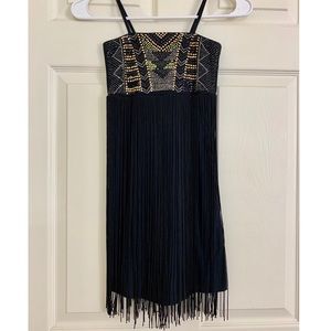 Flowers by Zoe girls black party dress